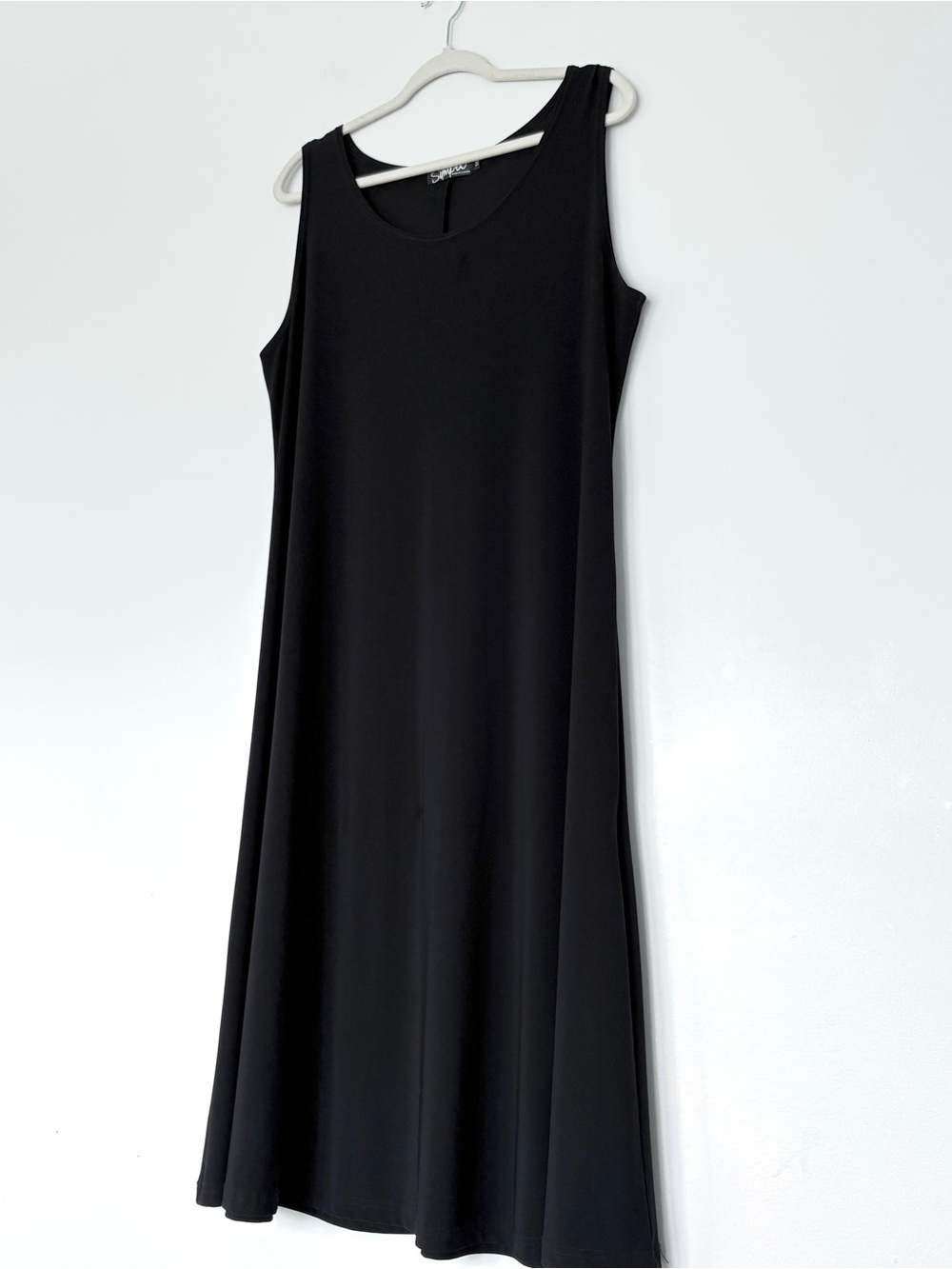 Sympli Flared Sleeveless Jersey Dress Size 16